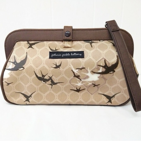 Petunia Pickle Bottom Handbags - Petunia Pickle Bottom Cross Town Clutch